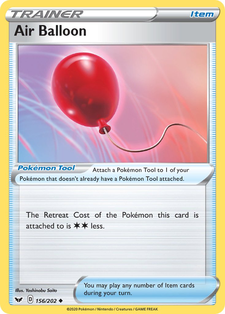 Sword & Shield Air Balloon [Prize-Pack] Pokémon card
